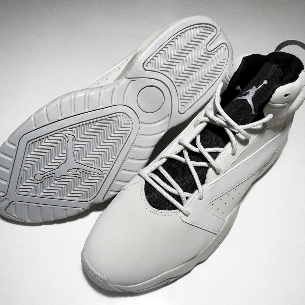 New Nike Air Jordan Lift Off Men's Size 14 Shoes Light Bone White Silver Durable - Picture 2 of 6